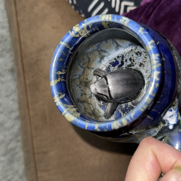 Unique Dolphin Ceramic handcrafted mugs - Picture 3 of 7